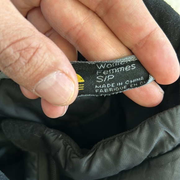 GoLite goose down vest black small - Picture 7 of 7